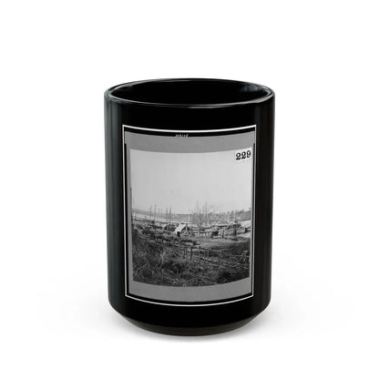 Broadway Landing, Appomattox River, Virginia (U.S. Civil War) Black Coffee Mug 15oz - Go Mug Yourself
