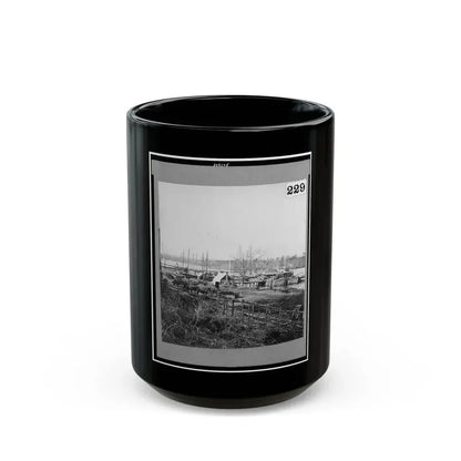 Broadway Landing, Appomattox River, Virginia (U.S. Civil War) Black Coffee Mug 15oz - Go Mug Yourself