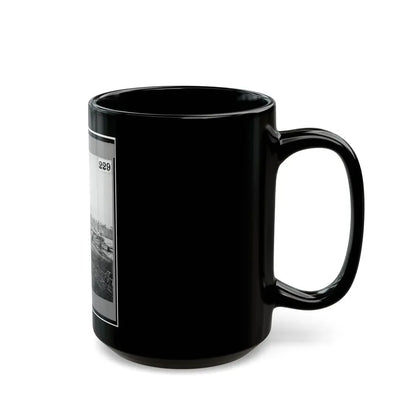 Broadway Landing, Appomattox River, Virginia (U.S. Civil War) Black Coffee Mug - Go Mug Yourself