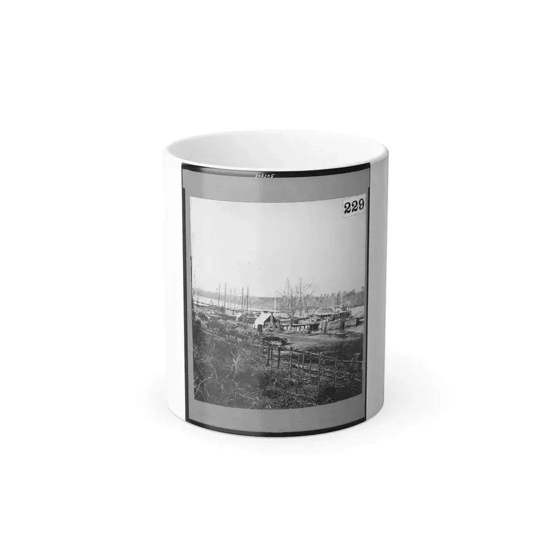 Broadway Landing, Appomattox River, Virginia (U.S. Civil War) Color Changing Coffee Mug 11oz Default Title 11oz - Go Mug Yourself