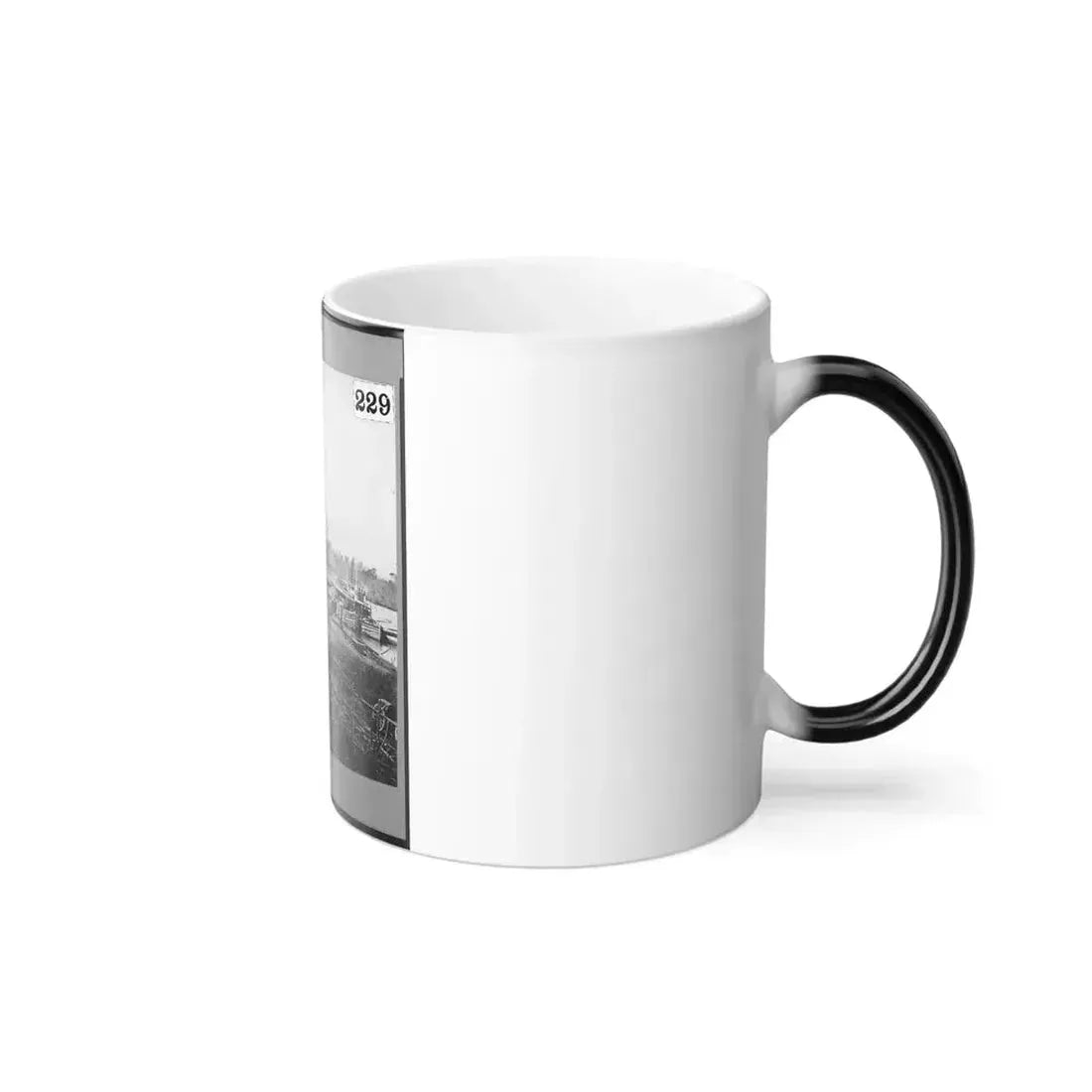 Broadway Landing, Appomattox River, Virginia (U.S. Civil War) Color Changing Coffee Mug 11oz - Go Mug Yourself