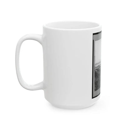 Broadway Landing, Appomattox River, Virginia (U.S. Civil War) White Coffee Mug - Go Mug Yourself