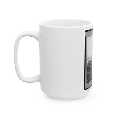 Broadway Landing, Appomattox River, Virginia (U.S. Civil War) White Coffee Mug - Go Mug Yourself