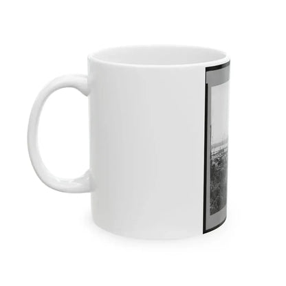 Broadway Landing, Appomattox River, Virginia (U.S. Civil War) White Coffee Mug - Go Mug Yourself
