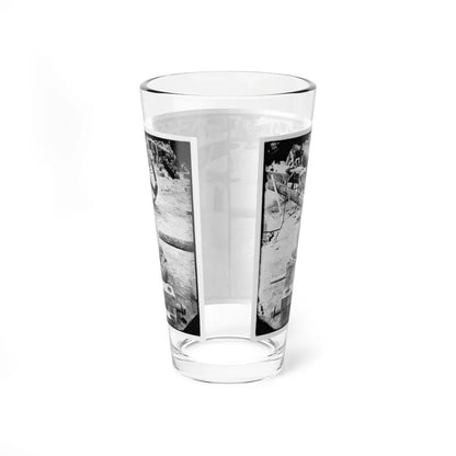 Broadway Landing, Appomattox River, Virginia. View Of Mortar And Artillery (U.S. Civil War) Pint Glass 16oz - Go Mug Yourself