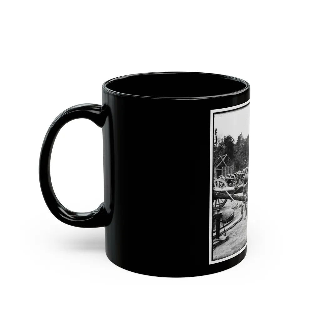 Broadway Landing, Appomattox River, Virginia. Ordnance ( ) (U.S. Civil War) Black Coffee Mug-Go Mug Yourself