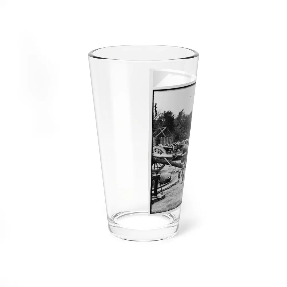 Broadway Landing, Appomattox River, Virginia. Ordnance ( ) (U.S. Civil War) Pint Glass 16oz-Go Mug Yourself