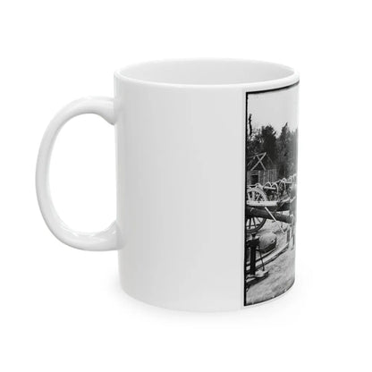 Broadway Landing, Appomattox River, Virginia. Ordnance ( ) (U.S. Civil War) White Coffee Mug-Go Mug Yourself