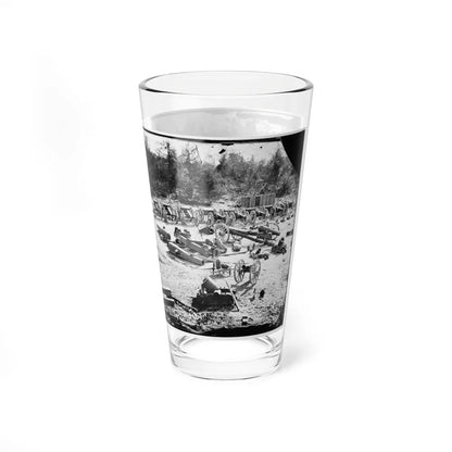 Broadway Landing, Appomattox River, Virginia. Park Of Artillery 001 (U.S. Civil War) Pint Glass 16oz-Go Mug Yourself