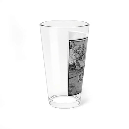 Broadway Landing, Appomattox River, Virginia. Park Of Artillery (U.S. Civil War) Pint Glass 16oz-Go Mug Yourself