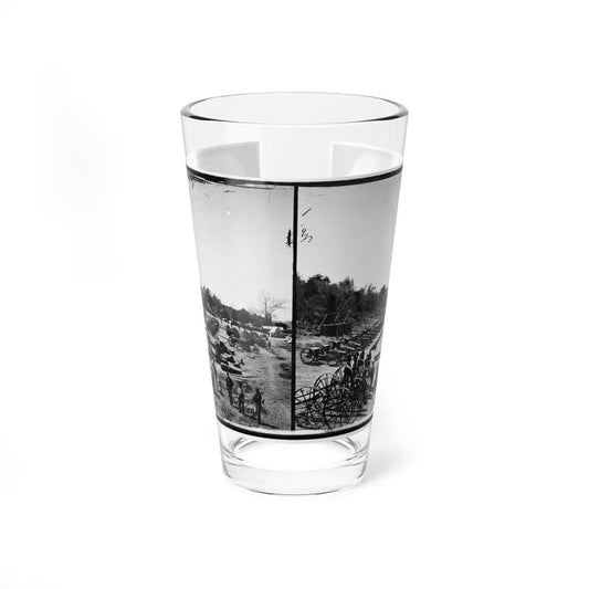 Broadway Landing, Appomattox River, Virginia. Park Of Artillery(2) (U.S. Civil War) Pint Glass 16oz-16oz-Go Mug Yourself