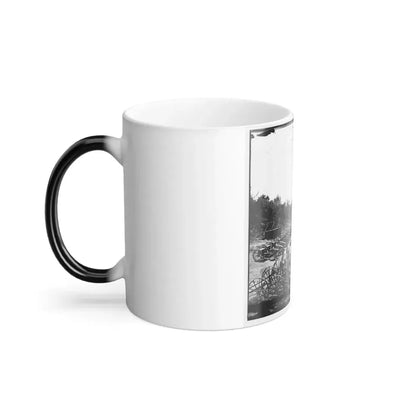 Broadway Landing, Va. Federal Ordnance at the Depot (U.S. Civil War) Color Changing Coffee Mug 11oz - Go Mug Yourself