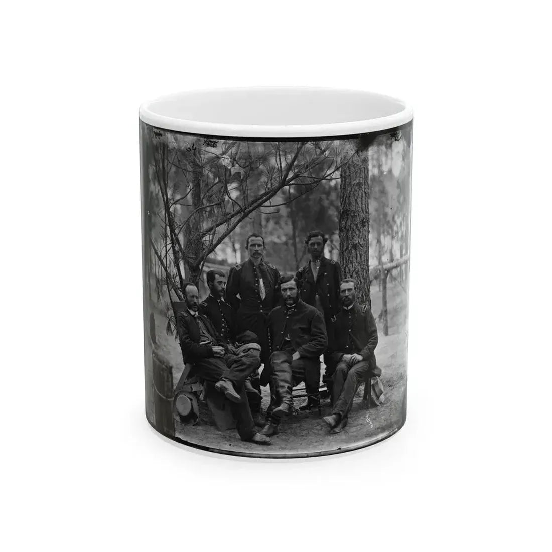 Broadway Landing, Va.  Surgeons Of 4th Division, 9th Corps (U.S. Civil War) White Coffee Mug 11oz - Go Mug Yourself