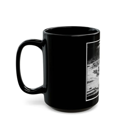 Broadway Landing, Va. Federal Ordnance At The Depot; Another View (U.S. Civil War) Black Coffee Mug-Go Mug Yourself