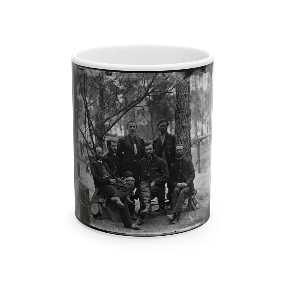 Broadway Landing, Va. Surgeons Of 4th Division, 9th Corps (U.S. Civil War) White Coffee Mug-11oz-Go Mug Yourself