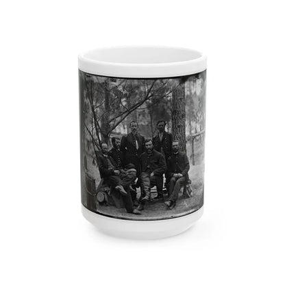 Broadway Landing, Va. Surgeons Of 4th Division, 9th Corps (U.S. Civil War) White Coffee Mug-15oz-Go Mug Yourself