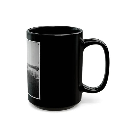 Broadway Landing, Virginia. Where Butler's Troops Crossed The Appomattox River (U.S. Civil War) Black Coffee Mug - Go Mug Yourself