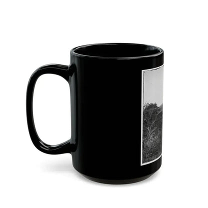Broadway Landing, Virginia. Where Butler's Troops Crossed The Appomattox River (U.S. Civil War) Black Coffee Mug - Go Mug Yourself