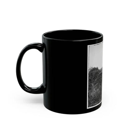 Broadway Landing, Virginia. Where Butler's Troops Crossed The Appomattox River (U.S. Civil War) Black Coffee Mug - Go Mug Yourself