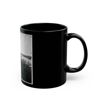 Broadway Landing, Virginia. Where Butler's Troops Crossed The Appomattox River (U.S. Civil War) Black Coffee Mug - Go Mug Yourself