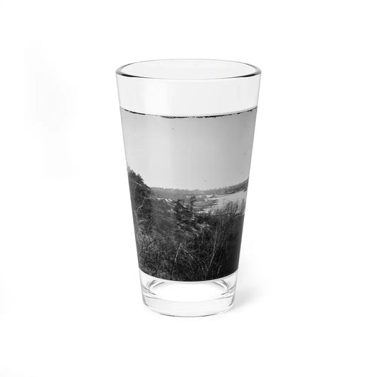 Broadway Landing, Virginia. Where Butler's Troops Crossed The Appomattox River (U.S. Civil War) Pint Glass 16oz 16oz - Go Mug Yourself