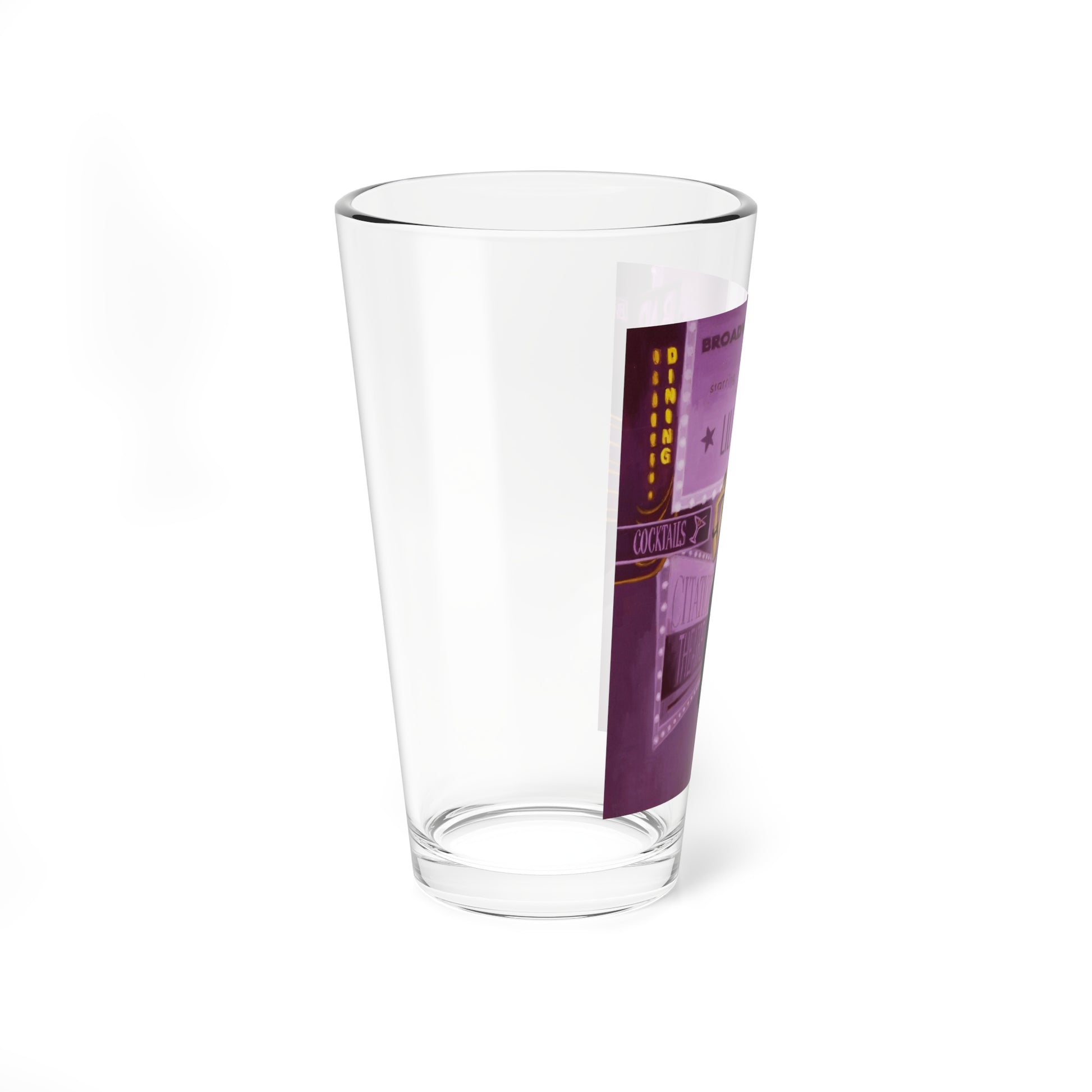 Broadway Nights - Pint Glass 16oz-Go Mug Yourself