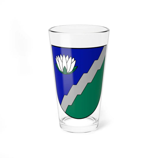 Brocēnu novads COA (Latvia) (Coat of Arms) Pint Glass 16oz 16oz - Go Mug Yourself
