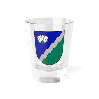 Brocēnu novads COA (Latvia) (Coat of Arms) Shot Glass 1.5oz 1.5oz - Go Mug Yourself