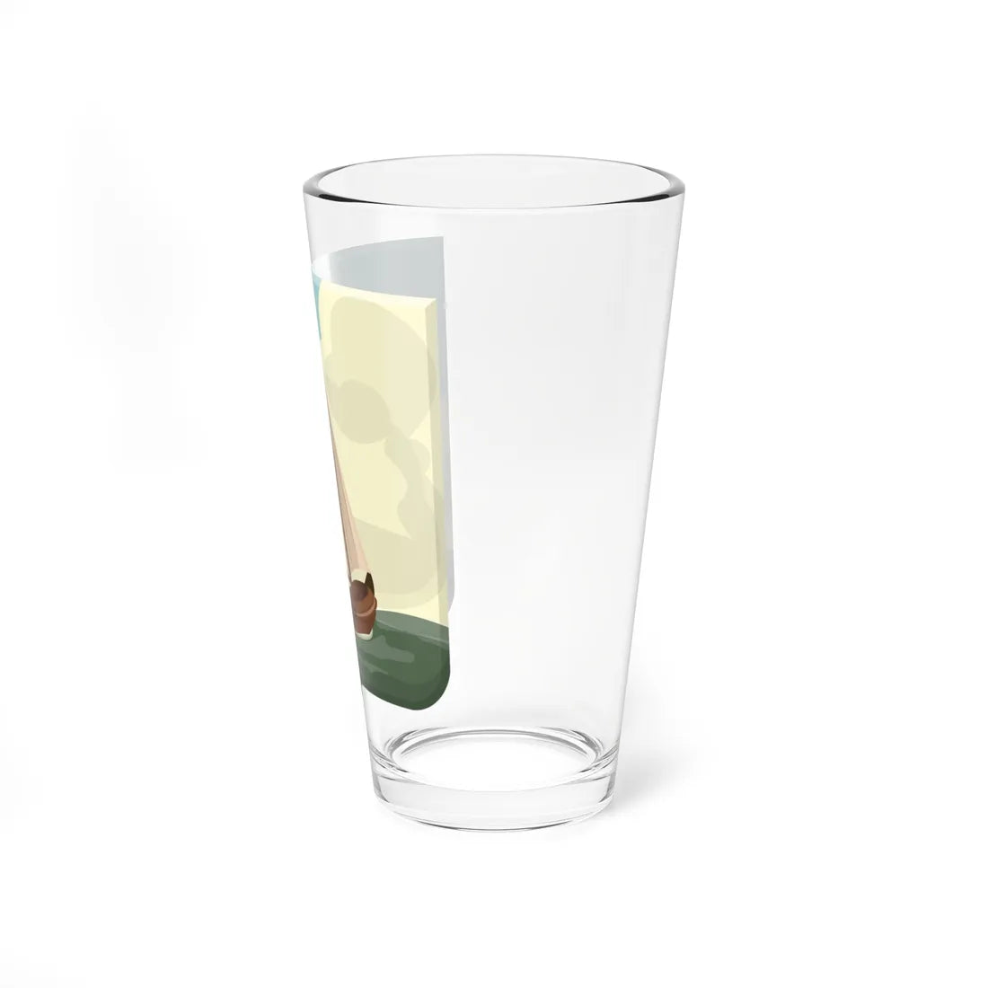 Broek op Langendijk wapen (Netherlands) (Coat of Arms) Pint Glass 16oz - Go Mug Yourself