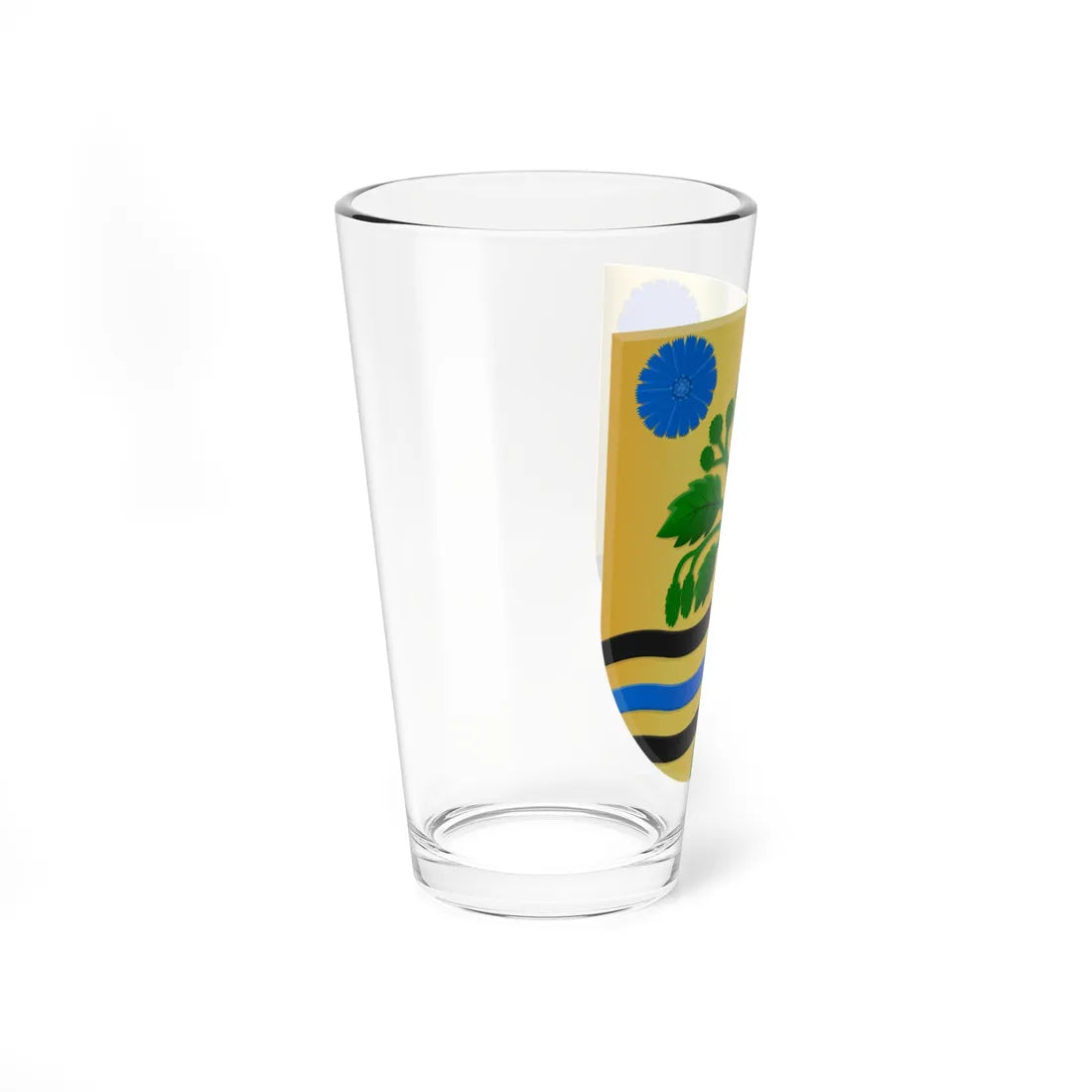 Broeksterwâld wapen (Netherlands) (Coat of Arms) Pint Glass 16oz - Go Mug Yourself
