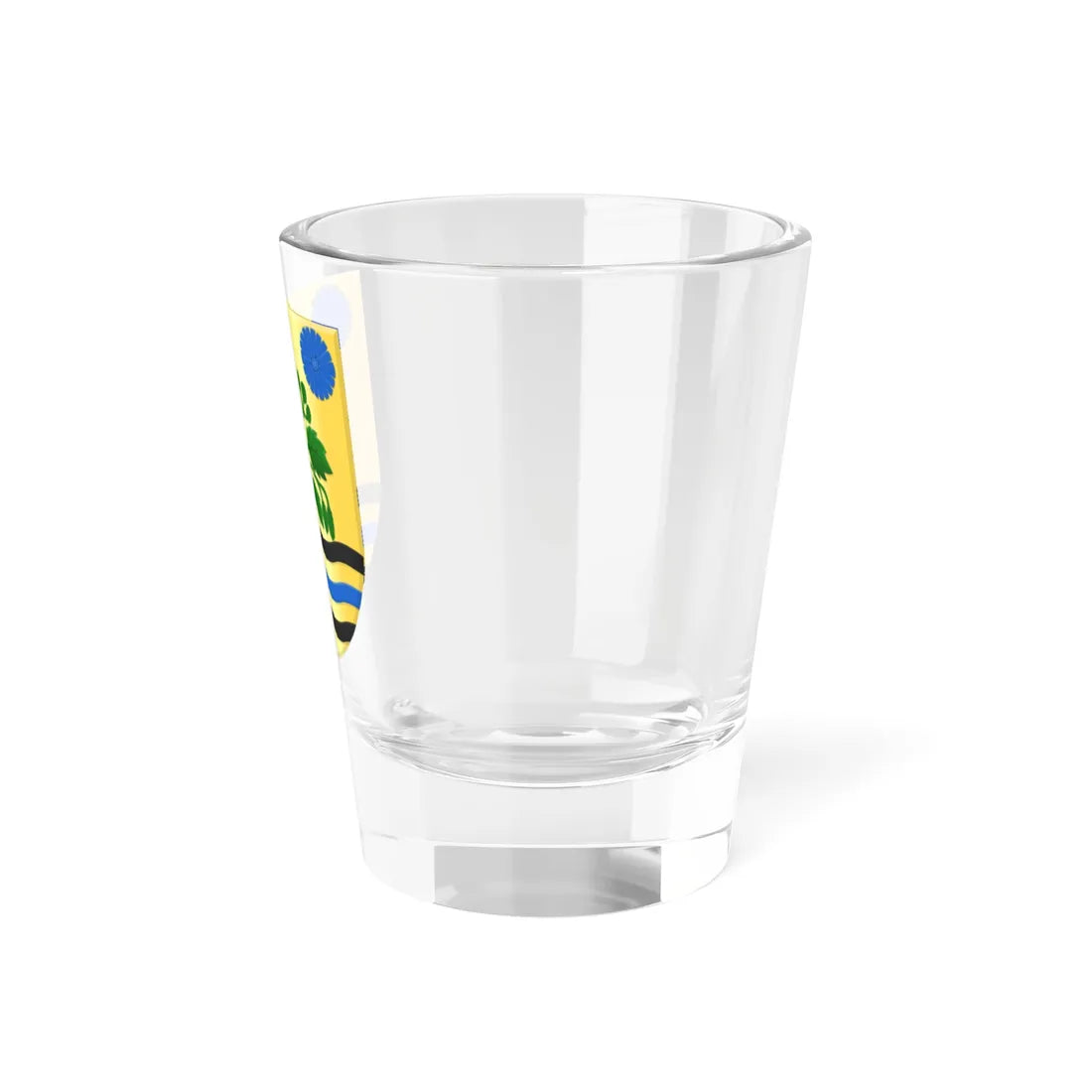 Broeksterwâld wapen (Netherlands) (Coat of Arms) Shot Glass 1.5oz - Go Mug Yourself