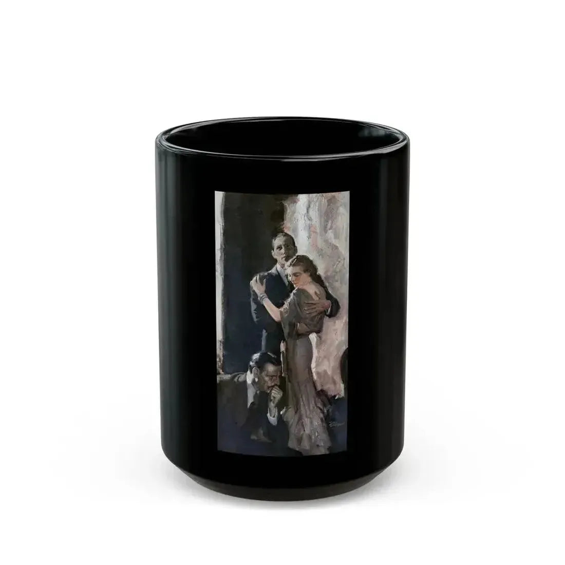 Broken Engagements, Good Housekeeping, October 1933 - Black Coffee Mug 15oz - Go Mug Yourself