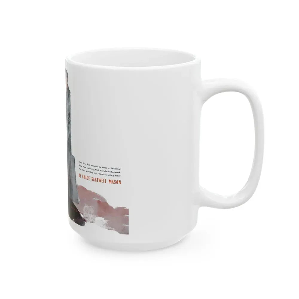 Broken Melody, Good Housekeeping, April 1940 - White Coffee Mug - Go Mug Yourself