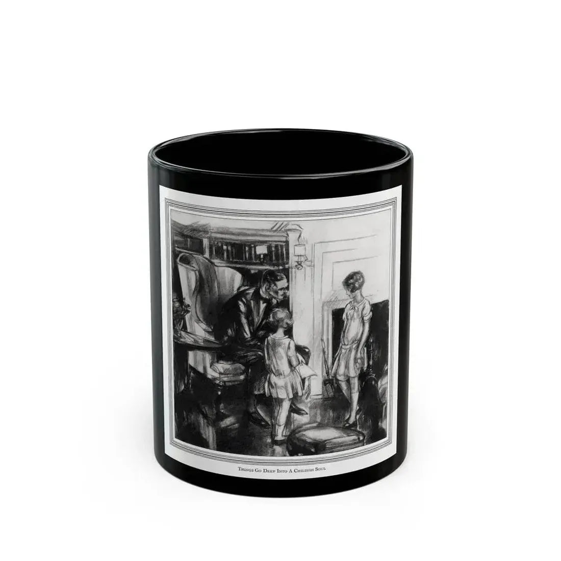 Broken Promises, McCalls magazine, July 1927 - Black Coffee Mug 11oz - Go Mug Yourself