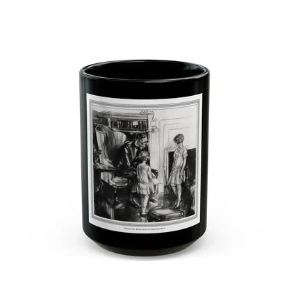 Broken Promises, McCalls magazine, July 1927 - Black Coffee Mug 15oz - Go Mug Yourself