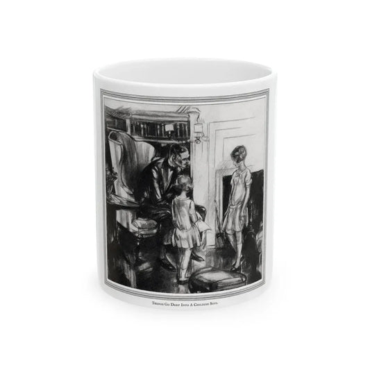 Broken Promises, McCalls magazine, July 1927 - White Coffee Mug 11oz - Go Mug Yourself