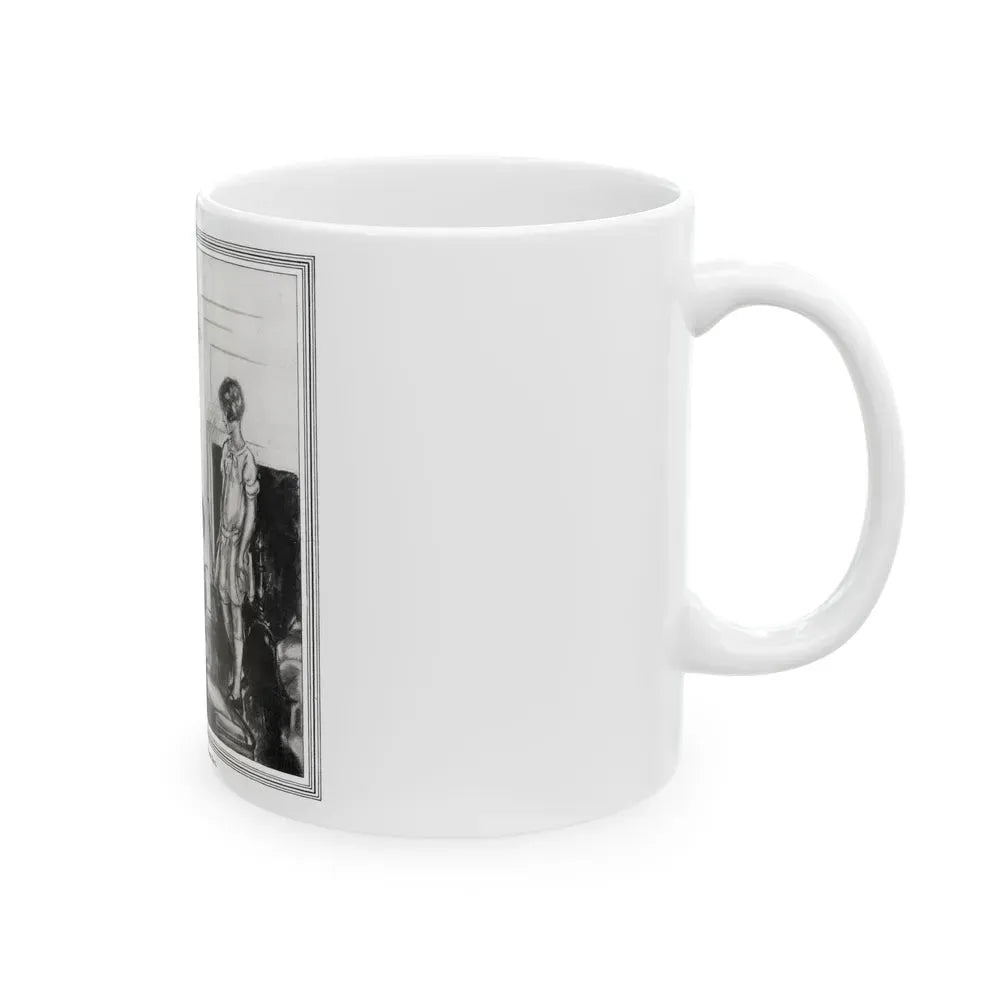 Broken Promises, McCalls magazine, July 1927 - White Coffee Mug - Go Mug Yourself