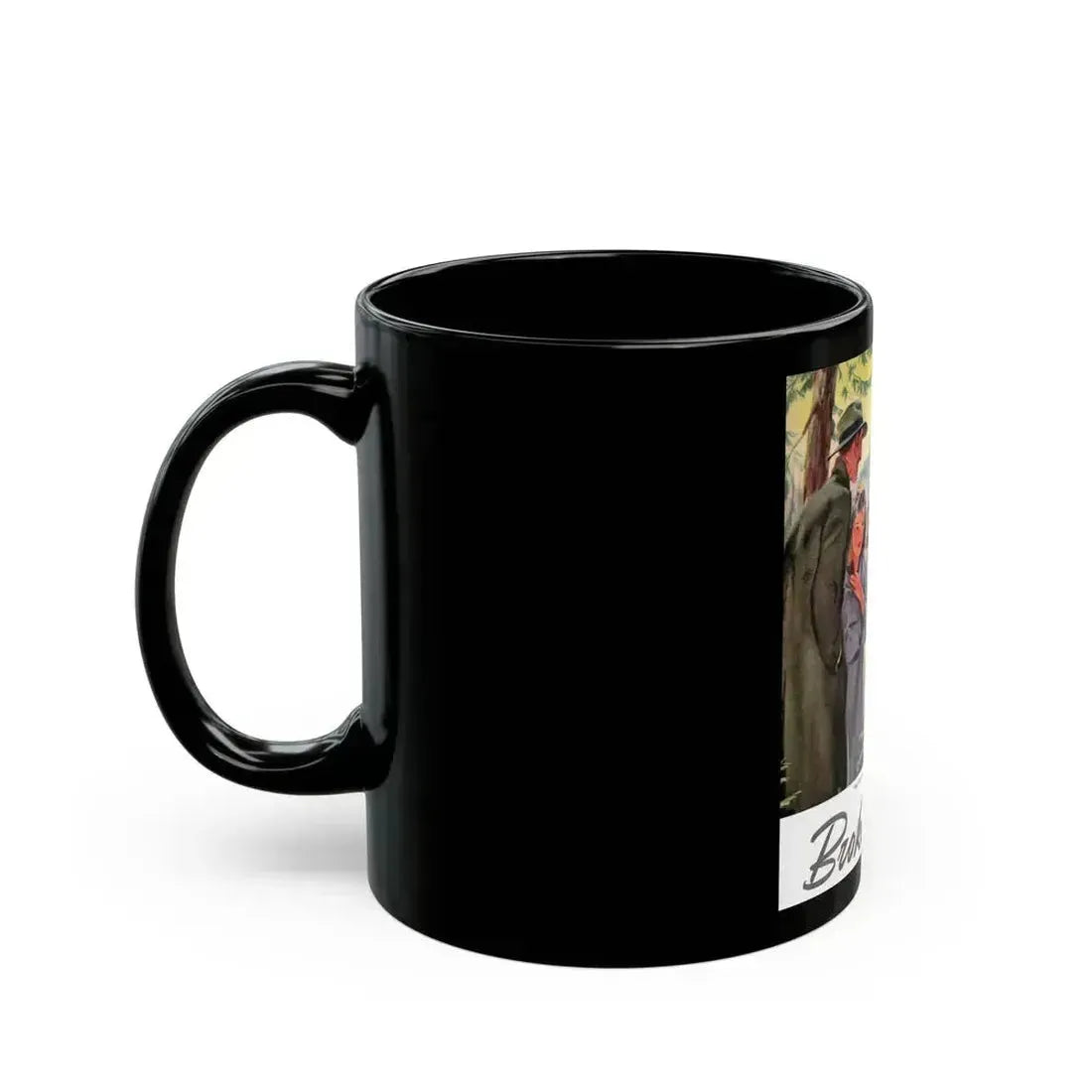 Broken River, Liberty, September 18, 1943 - Black Coffee Mug - Go Mug Yourself