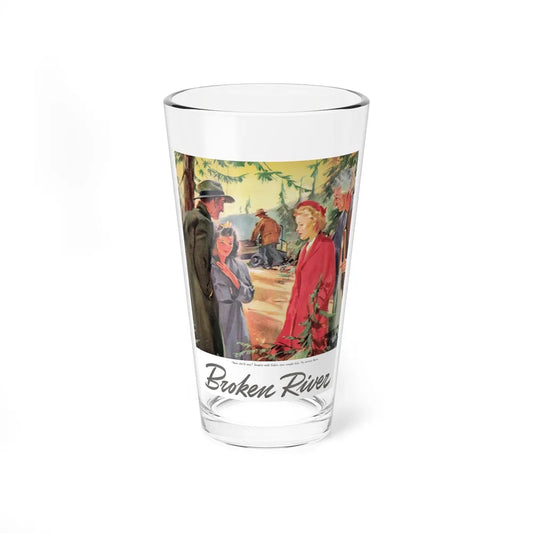 Broken River, Liberty, September 18, 1943 (Magazine Illustration) Pint Glass 16oz-16oz-Go Mug Yourself