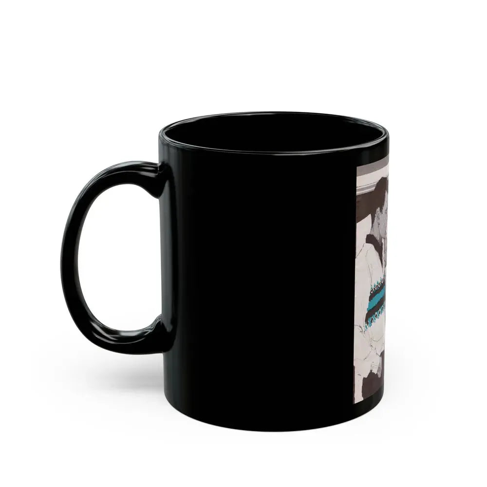 Broken Trust, Teen Magazine, 1965 - Black Coffee Mug - Go Mug Yourself
