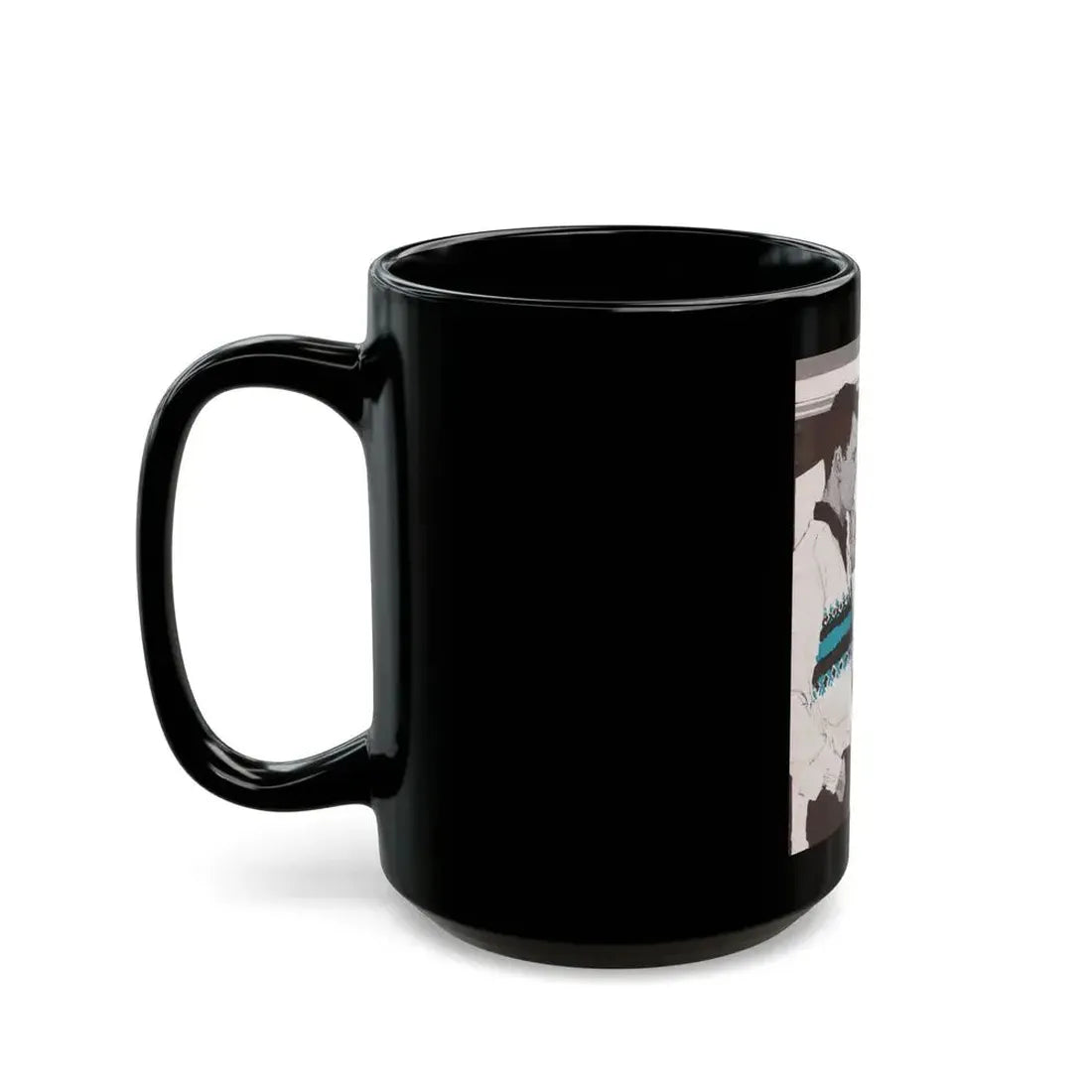 Broken Trust, Teen Magazine, 1965 - Black Coffee Mug - Go Mug Yourself