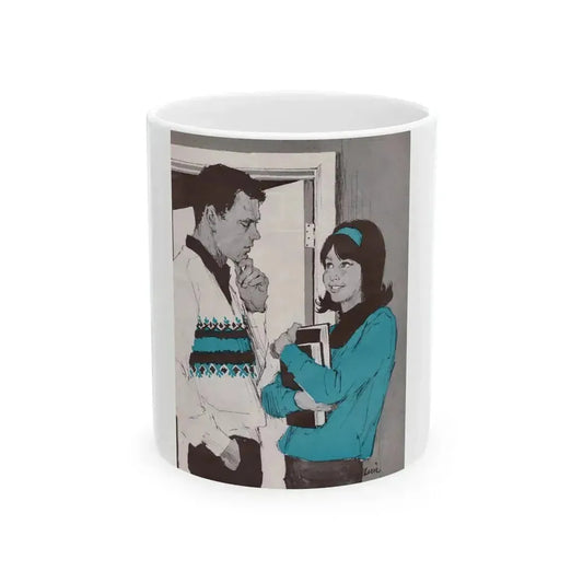 Broken Trust, Teen Magazine, 1965 - White Coffee Mug 11oz - Go Mug Yourself