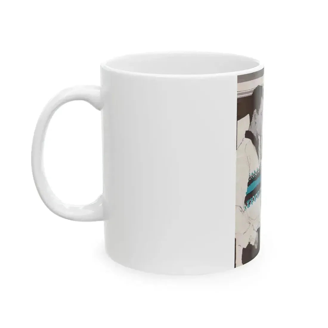 Broken Trust, Teen Magazine, 1965 - White Coffee Mug - Go Mug Yourself
