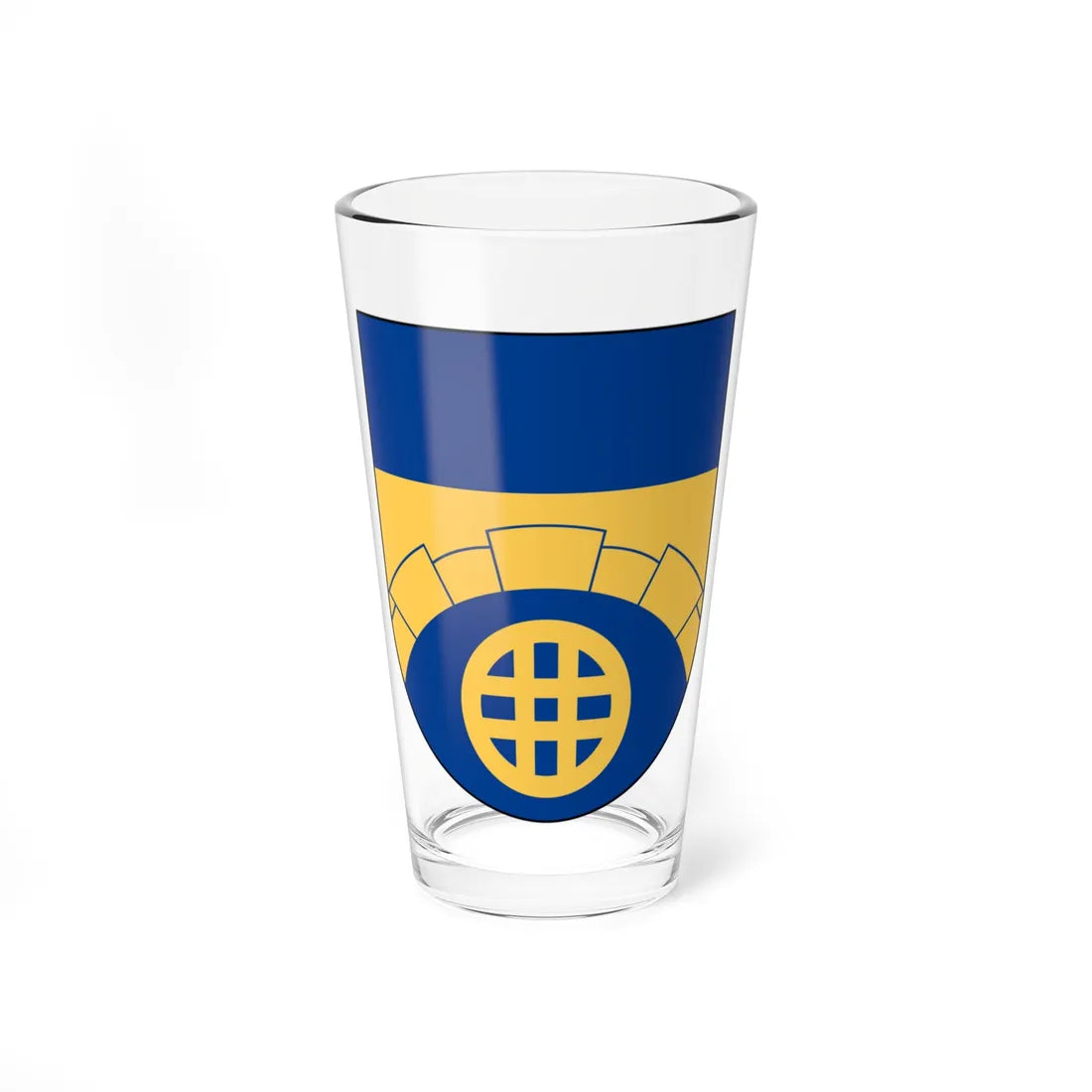 Bromölla vapen (Sweden) (Coat of Arms) Pint Glass 16oz 16oz - Go Mug Yourself