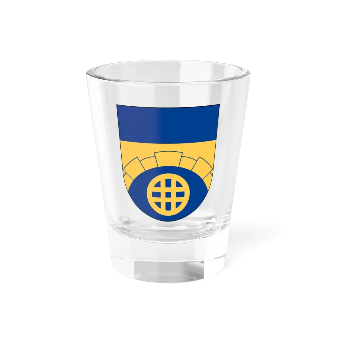 Bromölla vapen (Sweden) (Coat of Arms) Shot Glass 1.5oz 1.5oz - Go Mug Yourself