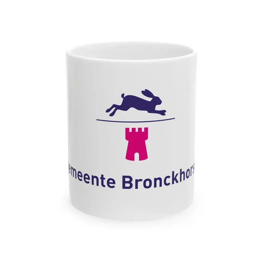 Bronckhorst vlag (Netherlands) White Coffee Mug 11oz - Go Mug Yourself