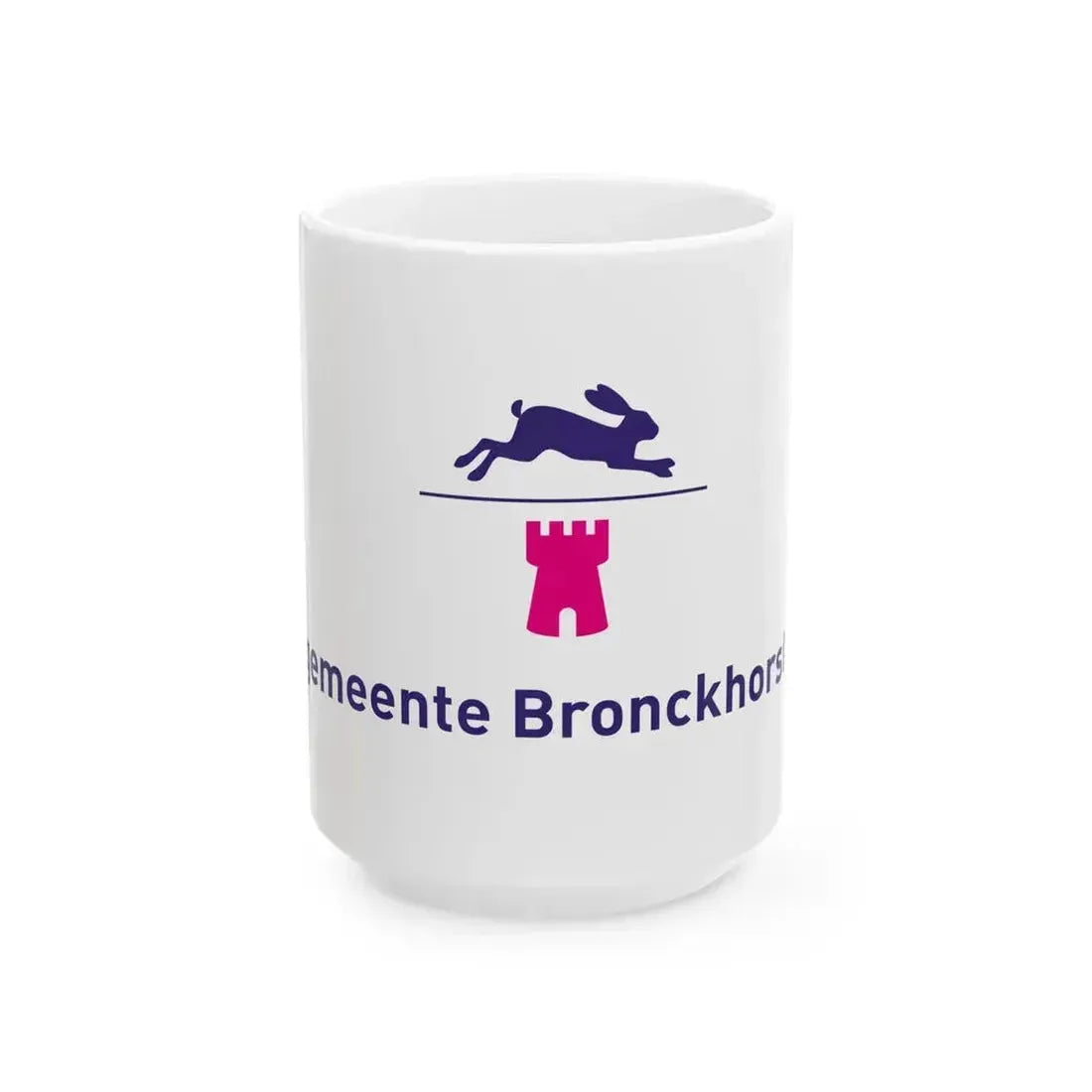 Bronckhorst vlag (Netherlands) White Coffee Mug 15oz - Go Mug Yourself