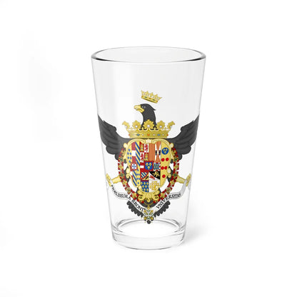 Bronte-Stemma (Italy) (Coat of Arms) Pint Glass 16oz 16oz - Go Mug Yourself