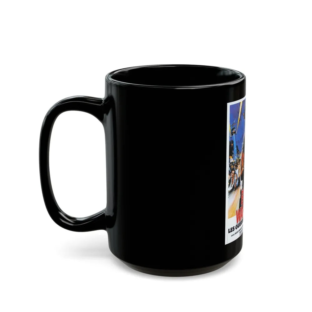 BRONX WARRIORS II 1983 Movie Poster - Black Coffee Mug-Go Mug Yourself