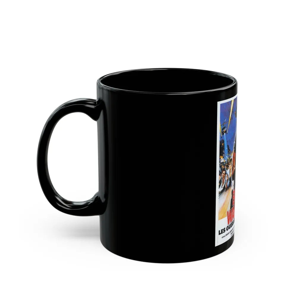 BRONX WARRIORS II 1983 Movie Poster - Black Coffee Mug-Go Mug Yourself